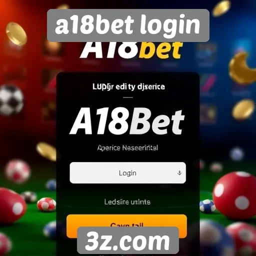 vantagens de usar a18bet login em jogos online
