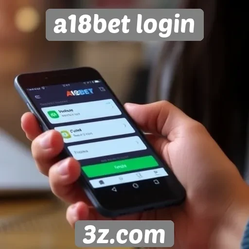 Facilidade de acesso ao A18bet login em dispositivos móveis