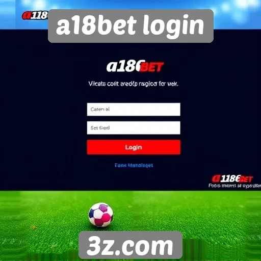 Passo a passo para acessar o a18bet login
