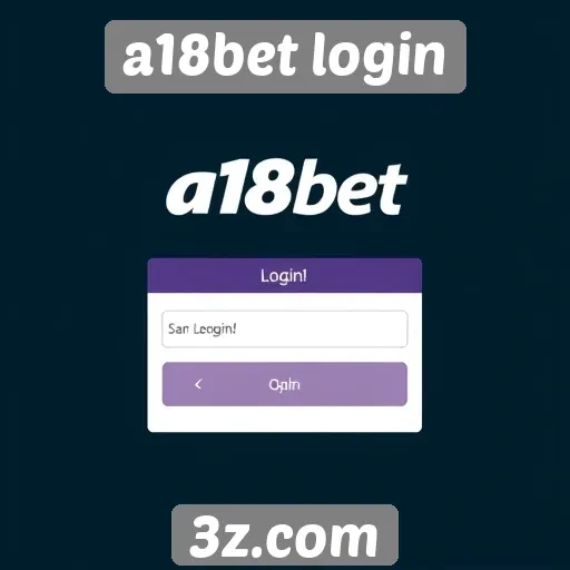 Tutorial de acesso ao A18bet login